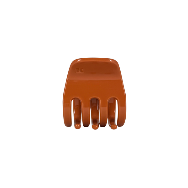 Karst Essentials - Small Hair Claw Clip — Clay: No Charm Ring (Standard)