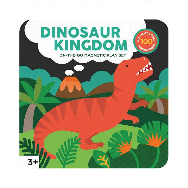 Chronicle Books - Dinosaur Kingdom Magnetic Play Set