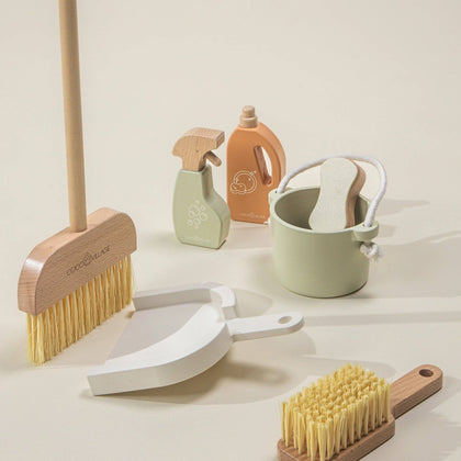 Coco Village - Wooden Cleaning Playset