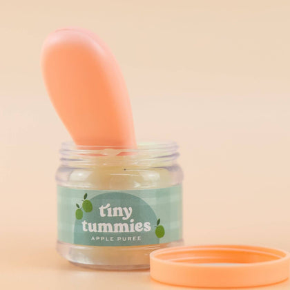 Tiny Harlow - North America - Tiny Tummies - Apple jelly food - Jar and spoon - Tiny Harlow