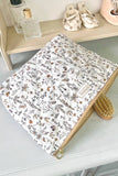 BARNABÉ AIME LE CAFÉ - Liberty® Fabric Toiletry Bags with Plasticized Interior: Nina