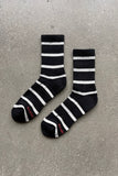 Le Bon Shoppe - Striped Boyfriend Socks: Red Blue Stripe