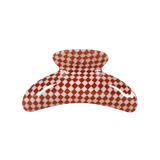 Karst Essentials - SuperClip Hair Claw — Maraschino Checker: No Charm Ring (Standard)
