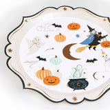 Meri Meri - Ornate Edge Halloween Side Plates