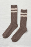 Le Bon Shoppe - Cottage Varsity Socks: Oatmeal Varsity