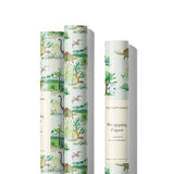 Red Cap Cards - Dinosaurs wrapping paper: Rolls of 3 sheets