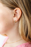 Pip Pop Post - Star Huggie Stud Earrings - Hypoallergenic, Flat Back, Girl : Pair
