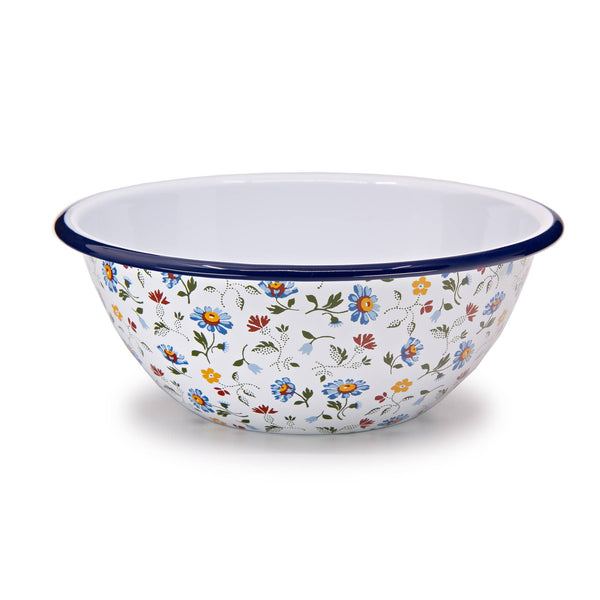Crow Canyon Home - Enamelware Small Serving Bowl