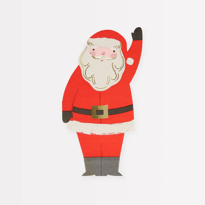 Meri Meri - Jolly Christmas Santa Napkins