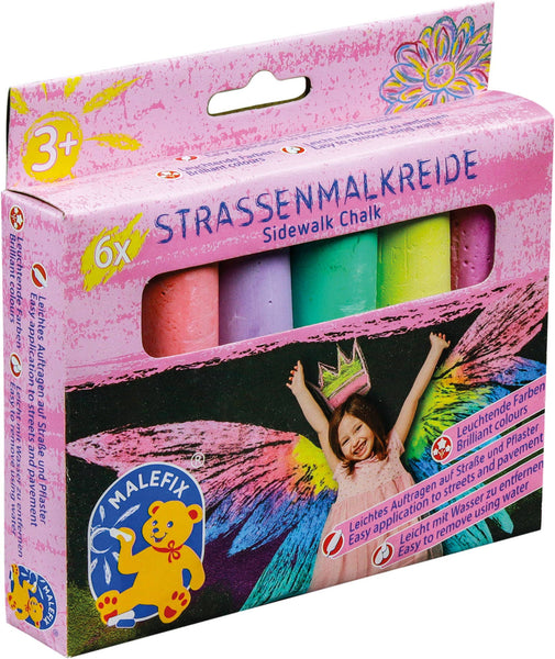 HQ Kites & Designs - Malefix Sidewalk Chalk Fairy Tale (6 pcs)