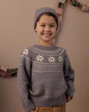 Rylee + Cru Fair Isle Sweater ~ Slate