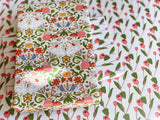 re:mused studio - Cambrifornia Gift Wrap Sheet-Double Sided: Roll of 3 Sheets