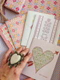 re:mused studio - Je t'adore A2 Greeting Card