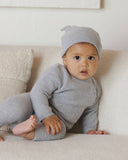 Quincy Mae - Knit Pant Heathered Dusty Blue: 12-18M
