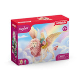 Schleich - Fairy In Flight On Winged Lion Fairy Toy Playset