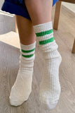Le Bon Shoppe - Cottage Varsity Socks : Ht.grey Varsity