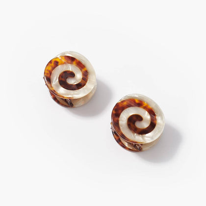 WINONA IRENE - Mini Spiral Claw Set Tortoise