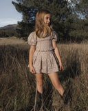 Rylee + Cru Tiered Mini Skirt ~  Primrose