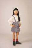 Soor Ploom Harlyn Pinafore, Gingham, Ink