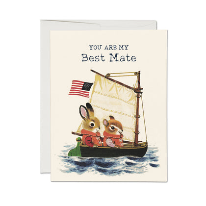 Red Cap Cards - Richard Scarry Best Mate greeting card: Single