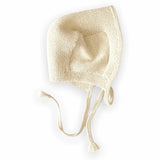 Tane Organics Bonnet in Baby Alpaca ~ Soft White