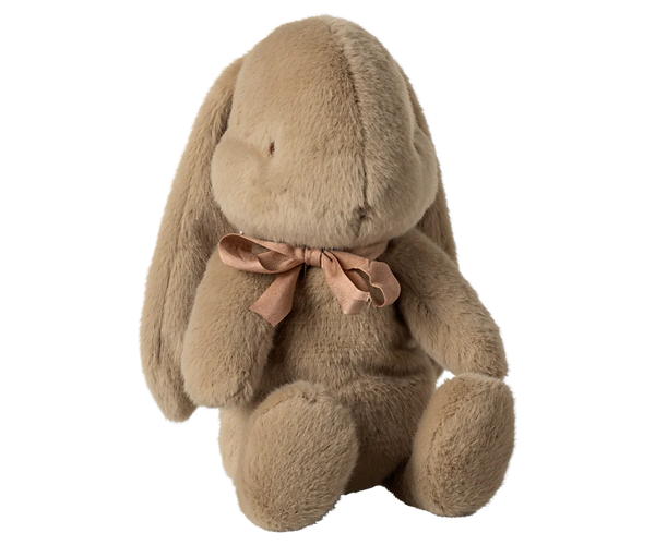 Maileg Plush Bunny Medium in Dusty Brown