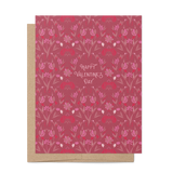 re:mused studio - Raspberry Valentine A2 Greeting Card