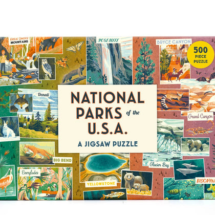 QUARTO - National Parks of the USA A Jigsaw Puzzle