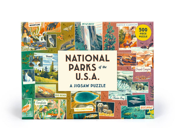 QUARTO - National Parks of the USA A Jigsaw Puzzle