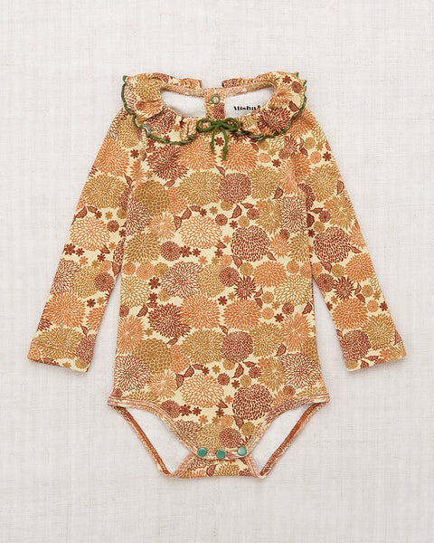 Misha & Puff Pattie Onesie ~ Acorn Chrysanthemum