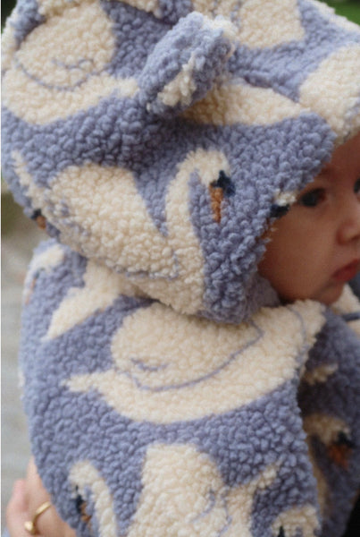 Konges Jody Teddy Onesie ~ Swan