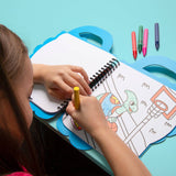 OMY - SUPER COLORING & STICKER BOOK - DINO