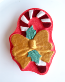 Poppy & Thyme - Candy Cane Christmas Bath Bomb