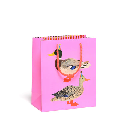 Red Cap Cards - Quacky Birthday gift bags: Medium