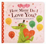 Cottage Door Press - How Many Do I Love You? A Valentine Counting Board Book