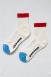 Le Bon Shoppe - Color Block Girlfriend socks: Blue Red