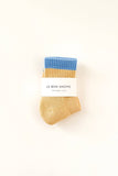 Le Bon Shoppe - Color Block Girlfriend Socks: Yellow Blue