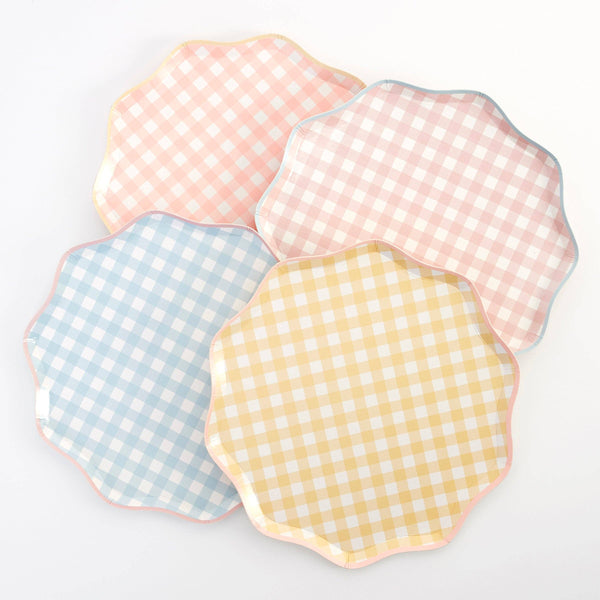 Meri Meri - Gingham Dinner Plates