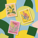 Red Cap Cards - 100 Percent thank you greeting card: Singles