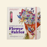 Paige Tate & Co. - Watercolor with Me: Flower Fairies: A Reusable Coloring Book