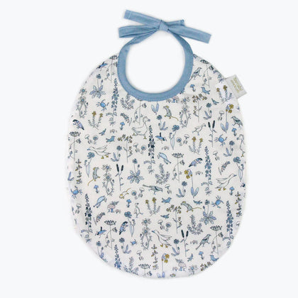 BARNABÉ AIME LE CAFÉ - Liberty® English Floral Baby Bib: Gus