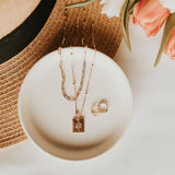 Mauve Jewelry Co. - Athena Hoops: Gold