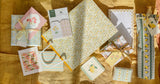 re:mused studio - Capri Gift Wrap Sheet - Double Sided: Roll of 3 Sheets