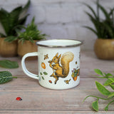 Robert Frederick Ltd - Beatrix Potter's Squirrel Nutkin Enamel Mug