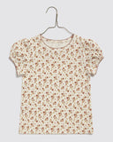 Little Cottons Pointelle Tee ~ Bronte Floral