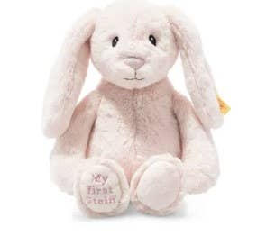 Steiff - My First Steiff Hoppie  Plush Toy Rabbit Pink