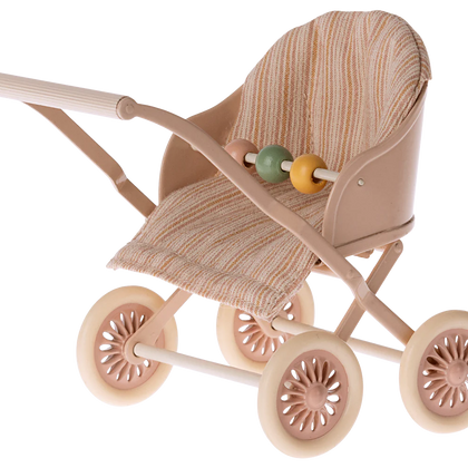 Maileg Baby Stroller ~ Rose