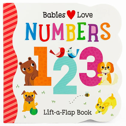 Cottage Door Press - Babies Love Numbers Lift-a-Flap Board Book