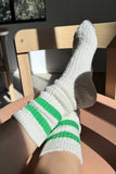 Le Bon Shoppe - Cottage Varsity Socks : Ht.grey Varsity