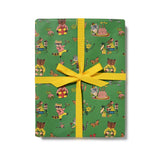 Red Cap Cards - Richard Scarry Critter Wishes wrapping paper: Roll of 3 Sheets